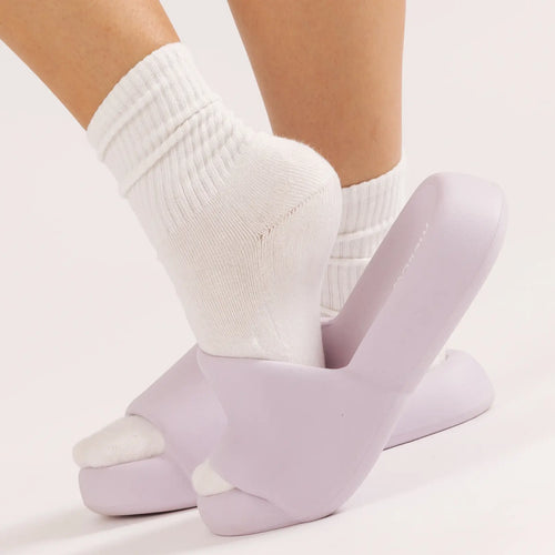Walk on Clouds: The Ultimate Thick-Sole Recovery Slides