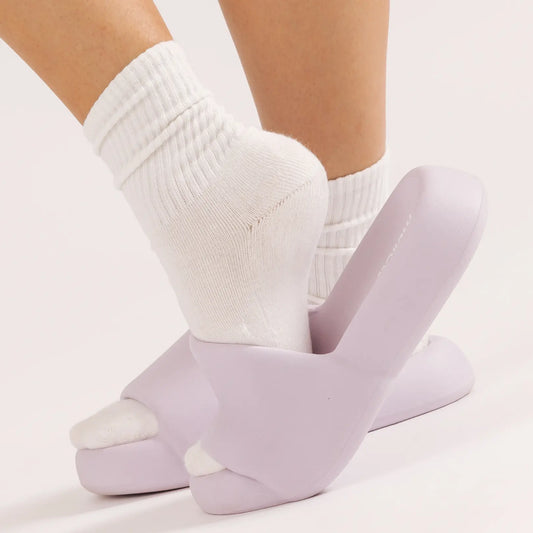 Walk on Clouds: The Ultimate Thick-Sole Recovery Slides
