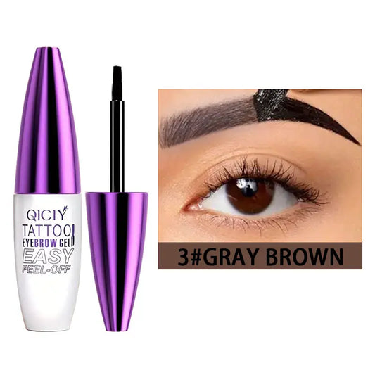 Easy Peel-Off Eyebrow Tint Gel For Fuller Waterproof Brows
