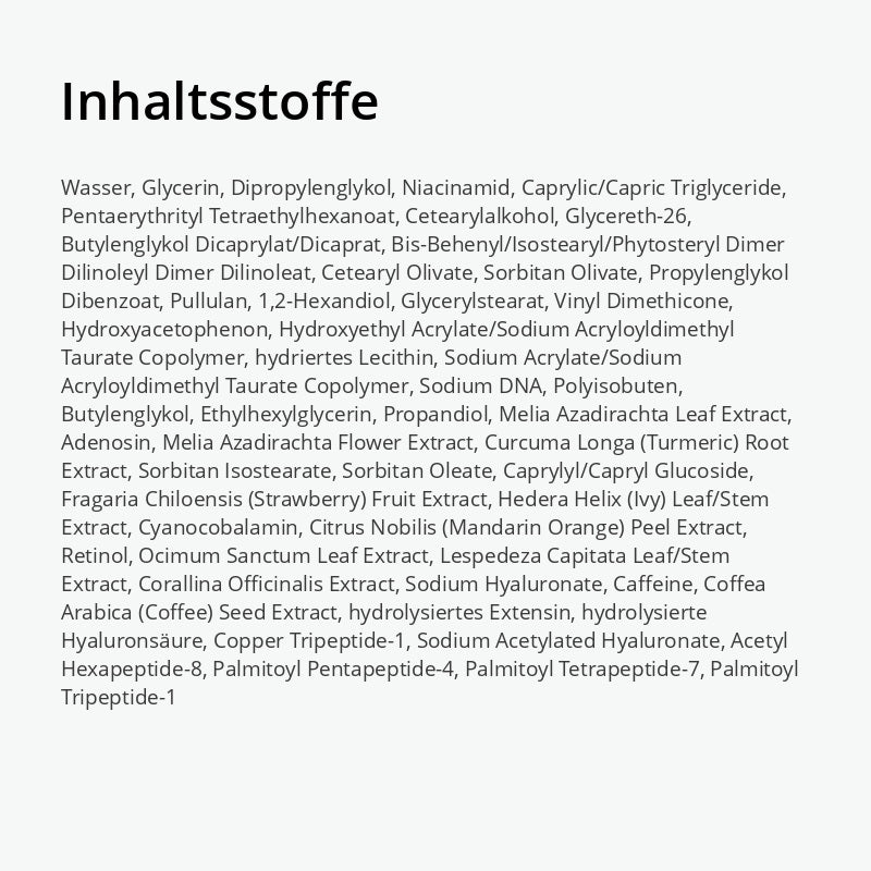 Augenserum - PDRN & Retinol-Komplex für sichtbar straffere und frischere Augenpartien