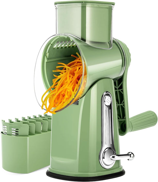 Professional 5-in-1 Rotary Grinder & Vegetable Slicer