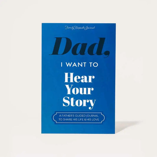 Discover His Journey: Prompted Memoir Diary to Record Dad's Past