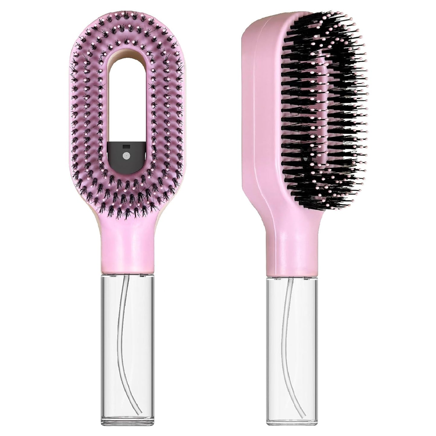 2-in-1 Hydrating Detangler Brush with Built-in Nano Mister