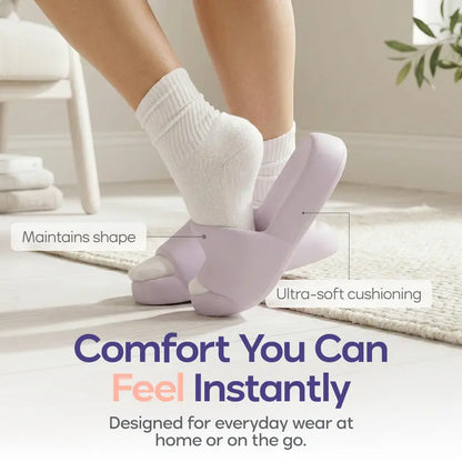 Walk on Clouds: The Ultimate Thick-Sole Recovery Slides
