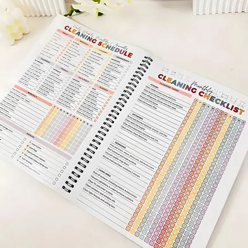 ADHD Cleaning Planner for Organized Home Routines