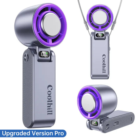 Ultra-High Speed 199-Level Turbo Portable Fan