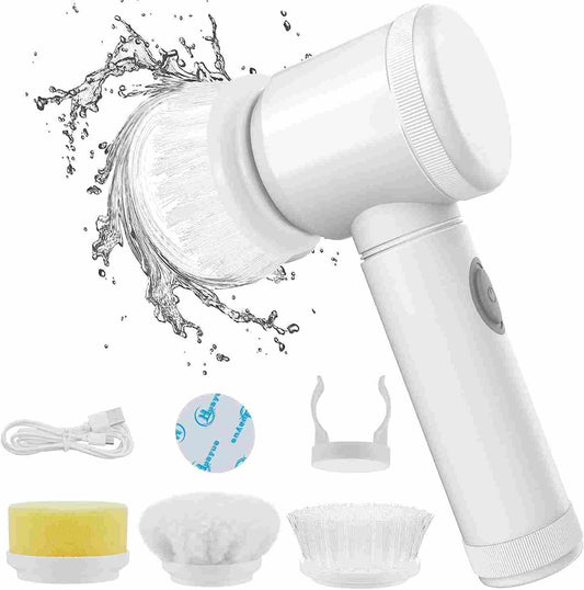 Cordless Electric Spin Scrubber Power Brush for Bathroom Kitchen Tile Cleaning
