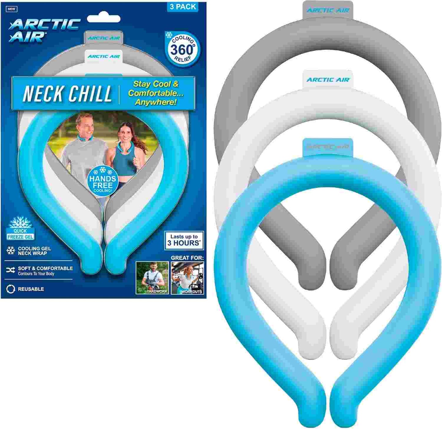 Beat The Heat Instantly With The Ultimate Hands-Free Wearable Neck Cooling Ring