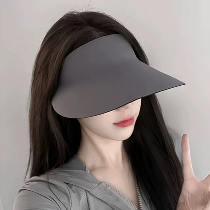 Ultimate UPF50+ Full-Face Sun Protection Hat: Breathable, Foldable, & Seamless Defense