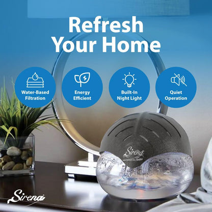 Breathe Fresh Air Purified by Nature's Purest Element: Water