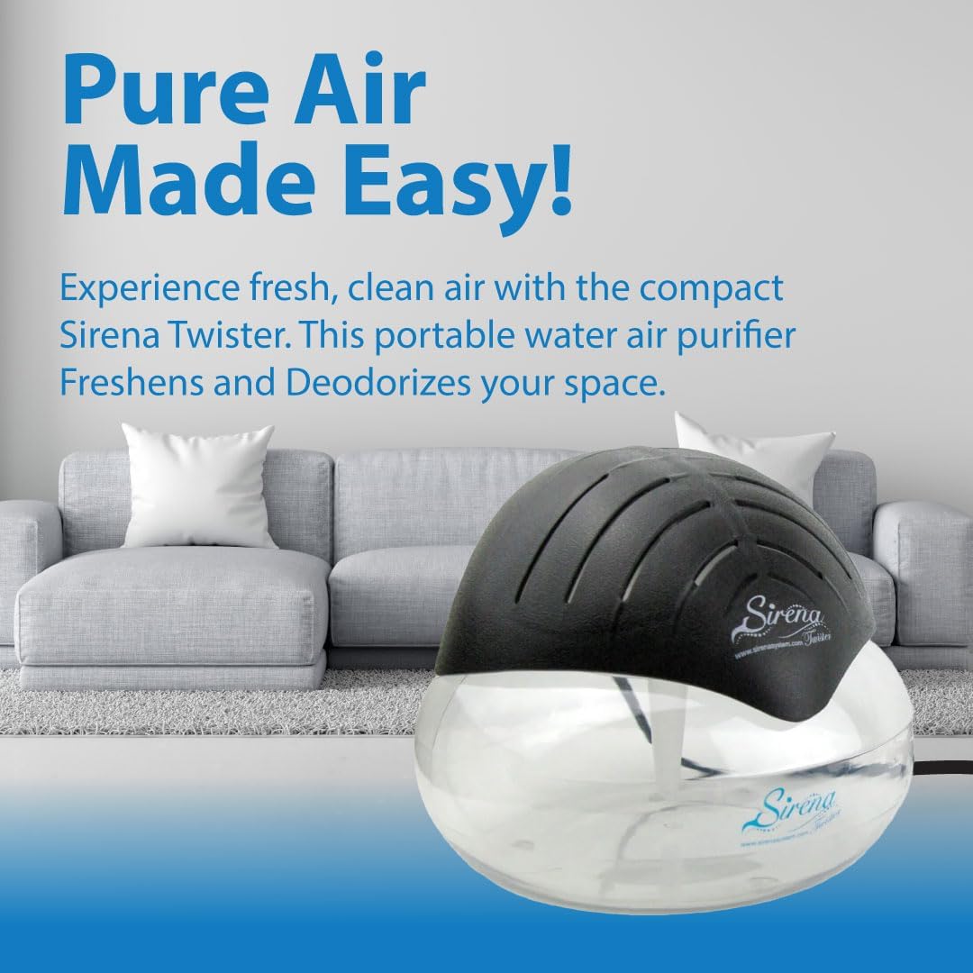 Breathe Fresh Air Purified by Nature's Purest Element: Water