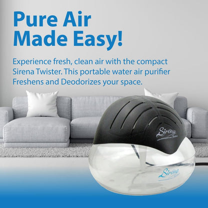 Breathe Fresh Air Purified by Nature's Purest Element: Water