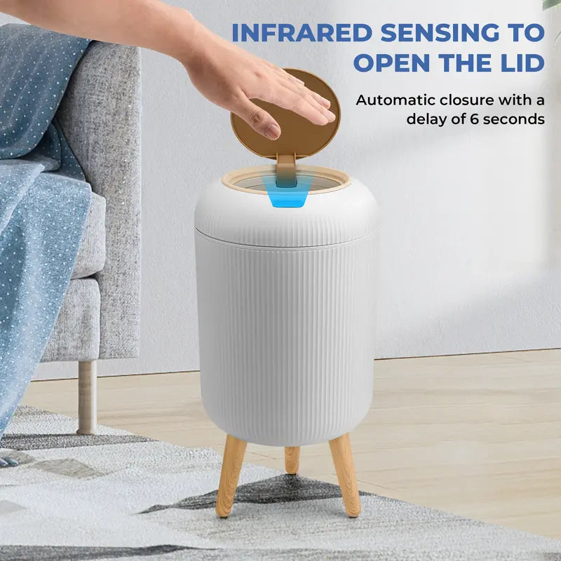 Touchless Smart Trash Can with Advanced Motion Sensor