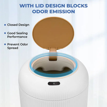 Touchless Smart Trash Can with Advanced Motion Sensor