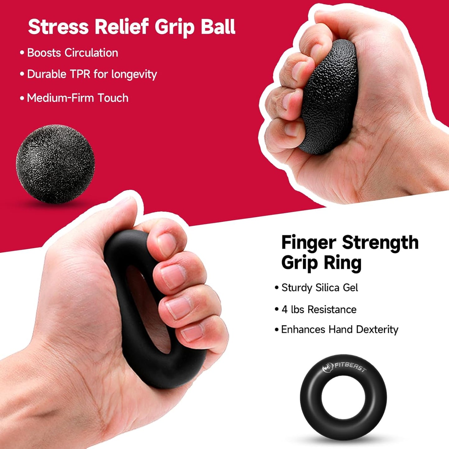 Crush Your Limits: Ultimate 5-in-1 Hand & Forearm Grip Trainer Kit