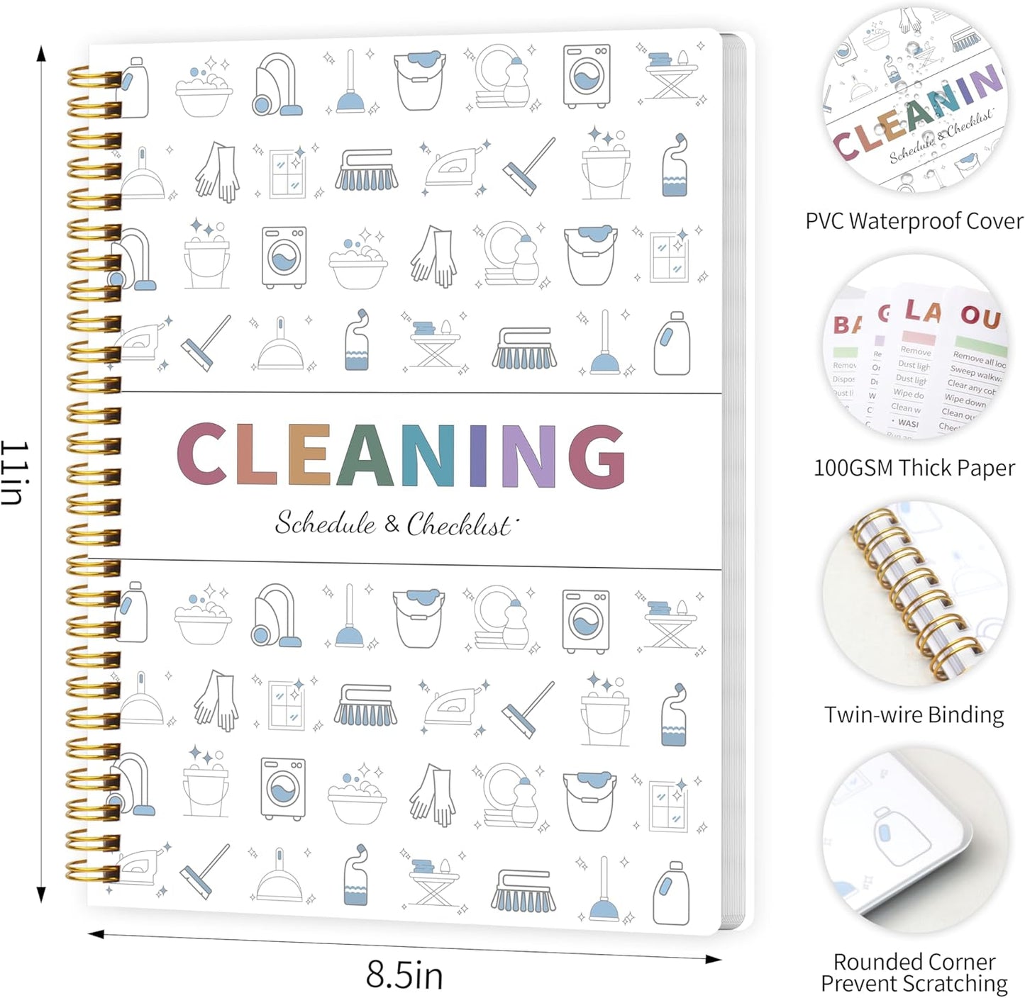 ADHD Cleaning Planner for Organized Home Routines