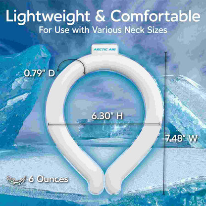 Beat The Heat Instantly With The Ultimate Hands-Free Wearable Neck Cooling Ring