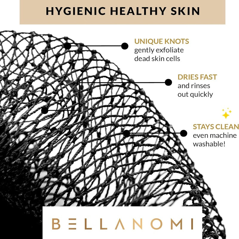 Authentic African Exfoliating Net Sponge: Smooth & Glowing Skin From Head to Toe