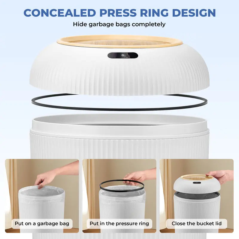 Touchless Smart Trash Can with Advanced Motion Sensor