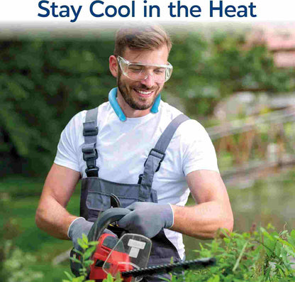 Beat The Heat Instantly With The Ultimate Hands-Free Wearable Neck Cooling Ring
