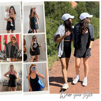 Athletic Mini Dress – Built-In Anti-Chafe Shorts & Pockets For Ultimate Summer Freedom