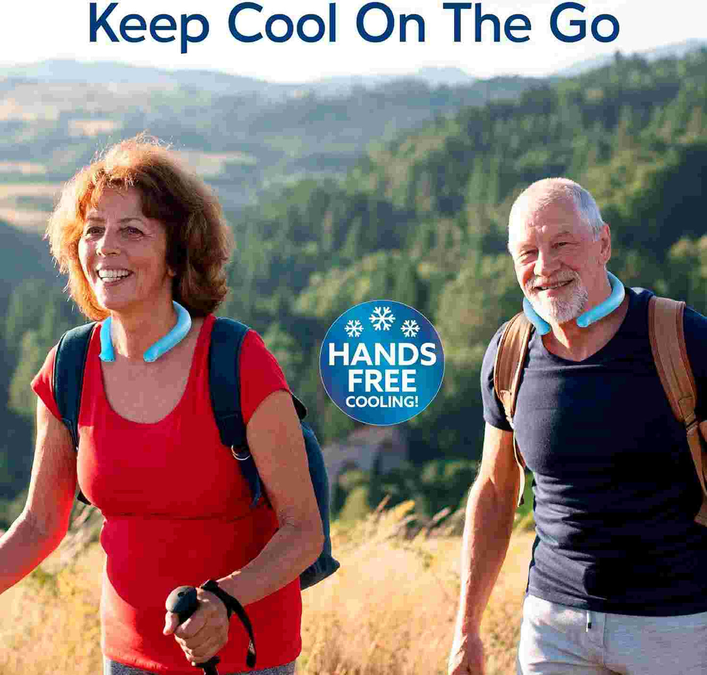 Beat The Heat Instantly With The Ultimate Hands-Free Wearable Neck Cooling Ring