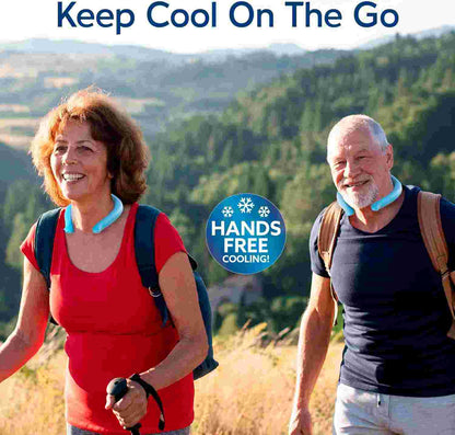 Beat The Heat Instantly With The Ultimate Hands-Free Wearable Neck Cooling Ring