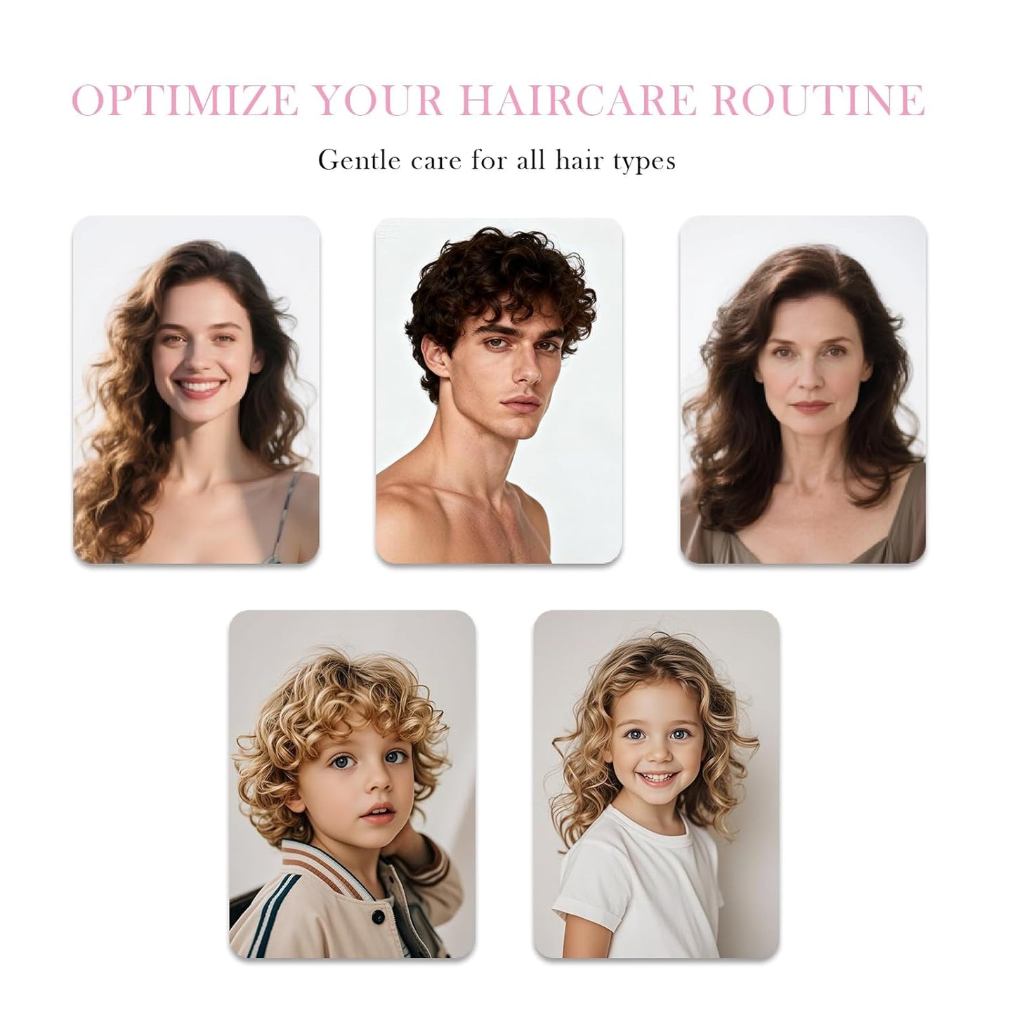 2-in-1 Hydrating Detangler Brush with Built-in Nano Mister