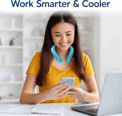 Beat The Heat Instantly With The Ultimate Hands-Free Wearable Neck Cooling Ring