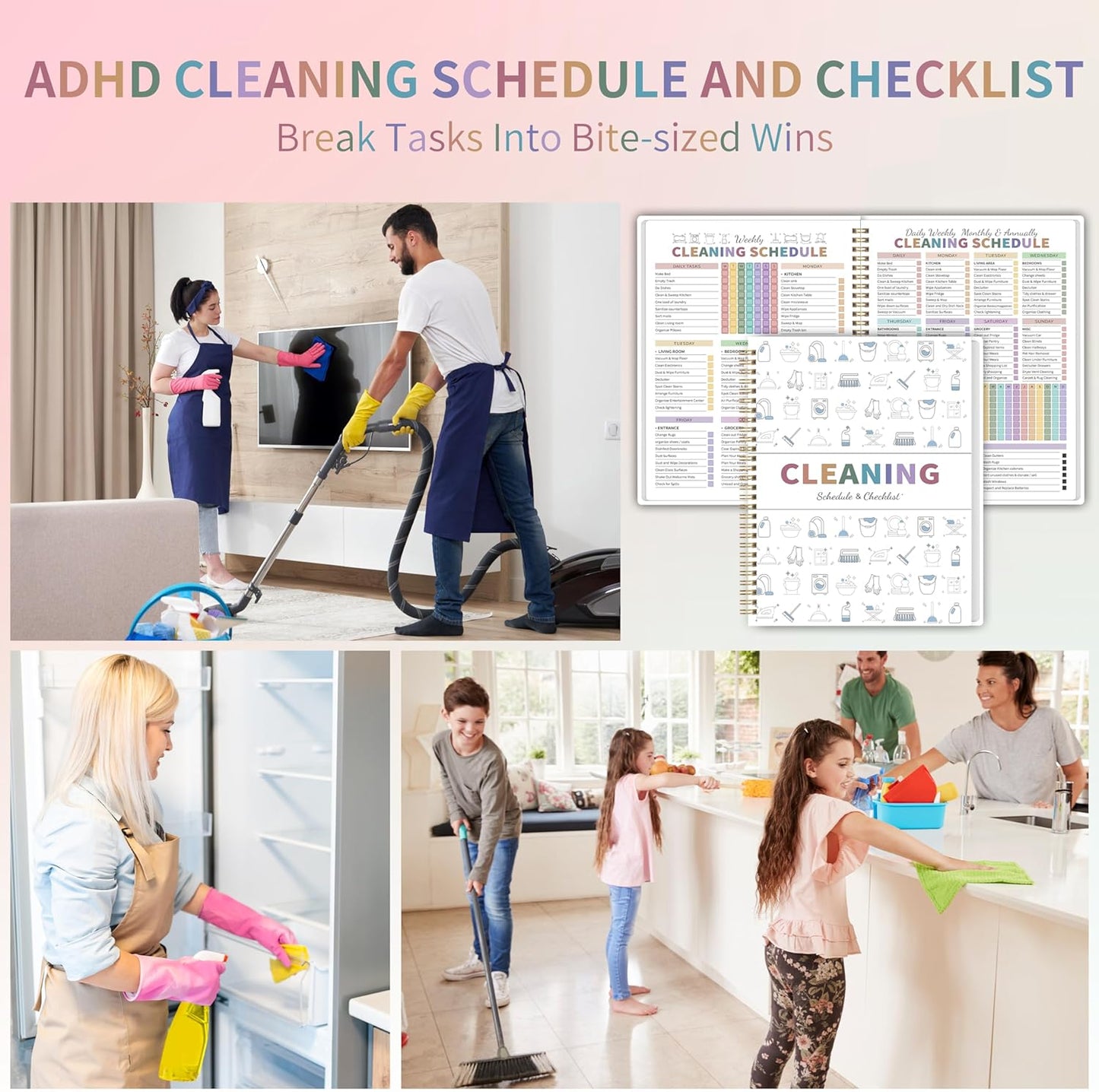 ADHD Cleaning Planner for Organized Home Routines