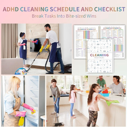 ADHD Cleaning Planner for Organized Home Routines