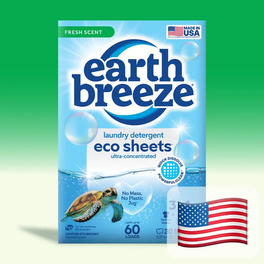 Eco-Friendly Laundry Sheets: Powerful Clean, Zero Waste.