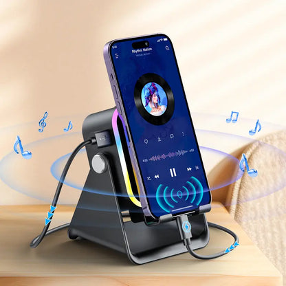 Wireless Induction Speaker Stand – Instant Sound Boost Without Bluetooth
