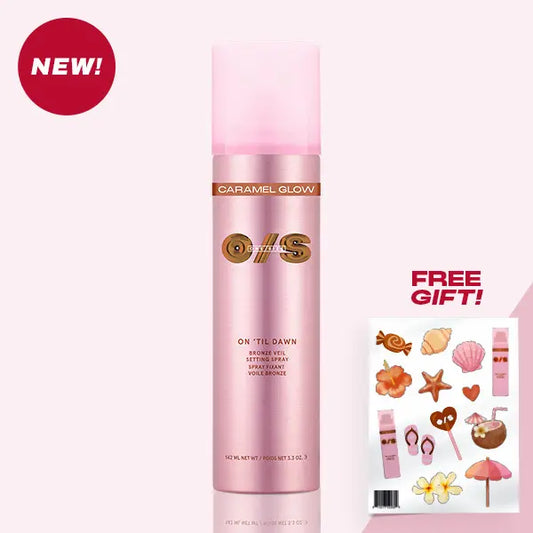 Bronze Veil Setting Spray – 16-Hour Waterproof Lock For Instant Sun-Kissed Glow