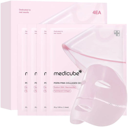 PDRN Pink Collagen Gel Mask – Color-Changing Absorption For Overnight Glass Glow