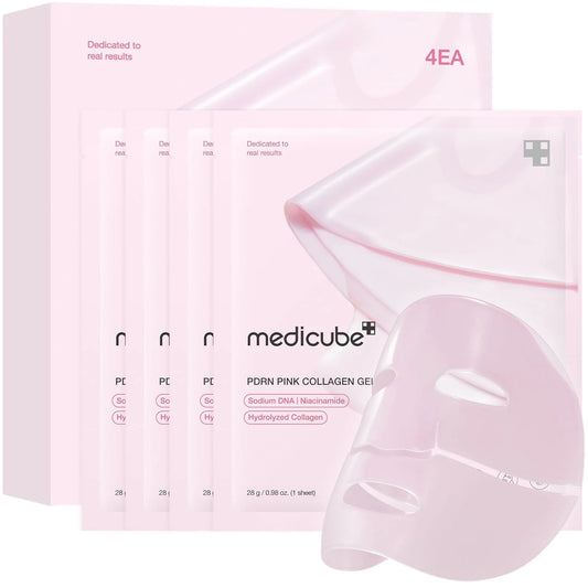 PDRN Pink Collagen Gel Mask – Color-Changing Absorption For Overnight Glass Glow