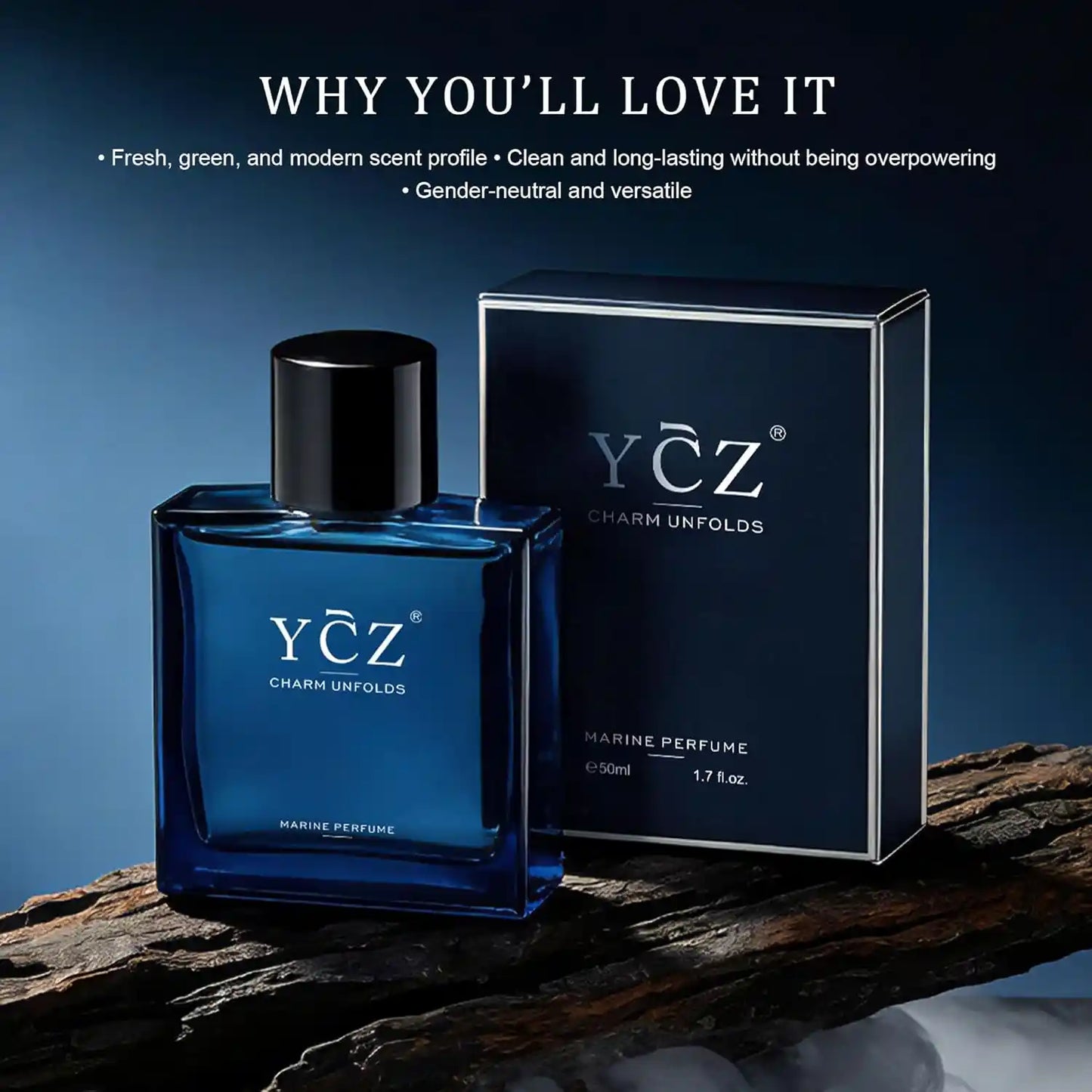 24-Hour Lasting Freshness with Midnight Marine Eau De Parfum