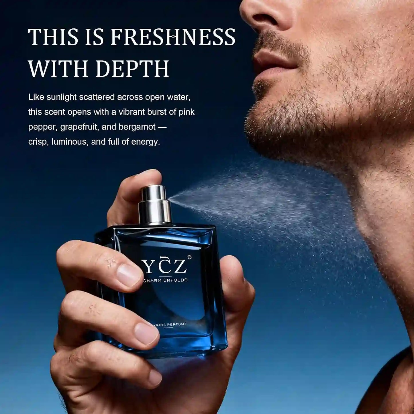 24-Hour Lasting Freshness with Midnight Marine Eau De Parfum