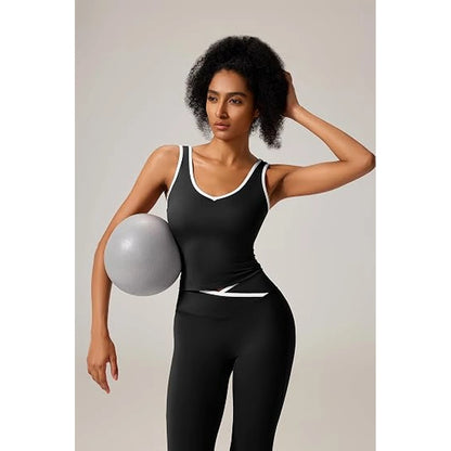 Women's Workout Set – V-Crossover High Waist & Butt Lift For Instant Hourglass Figure