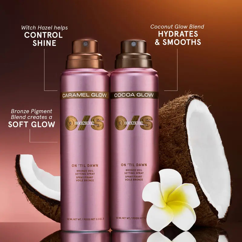 Bronze Veil Setting Spray – 16-Hour Waterproof Lock For Instant Sun-Kissed Glow