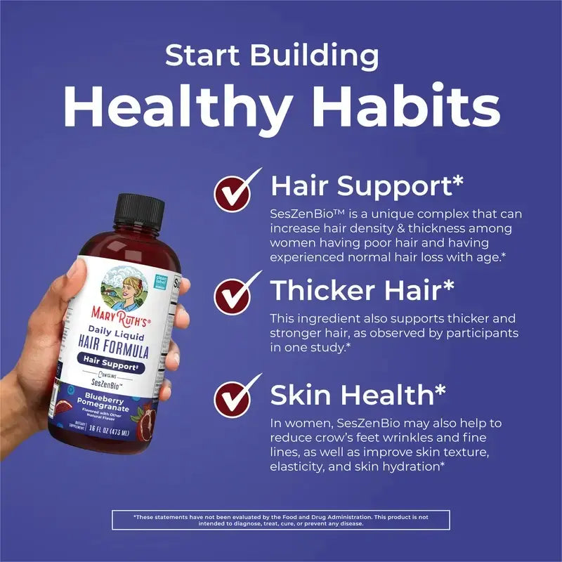 Advanced Hair Care Bundle – Liposomal & SesZenBio™ Technology For Thicker, Fuller Hair Growth