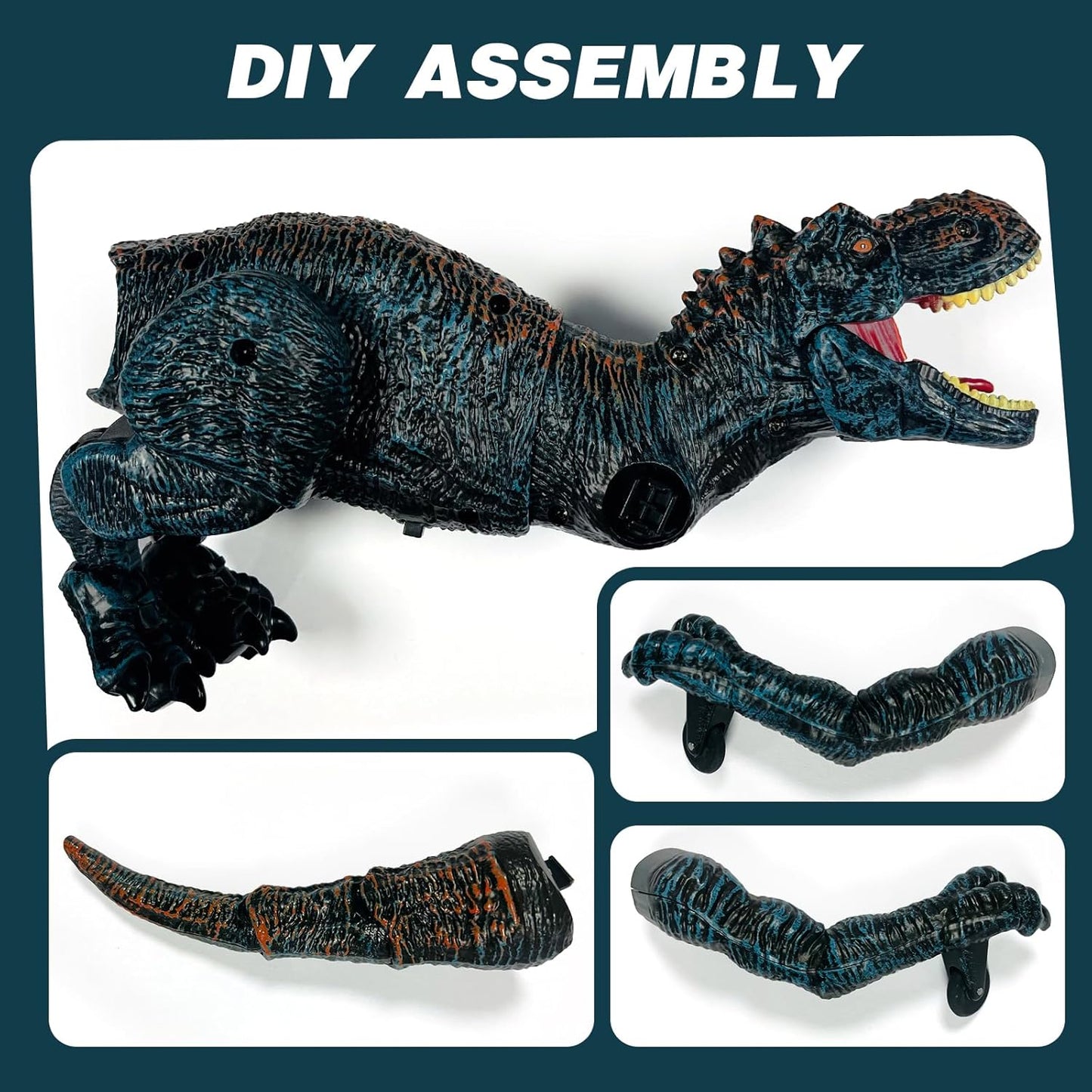 Bring Prehistoric Dinosaurs to Life with Realistic Mist Spraying & Roaring Action