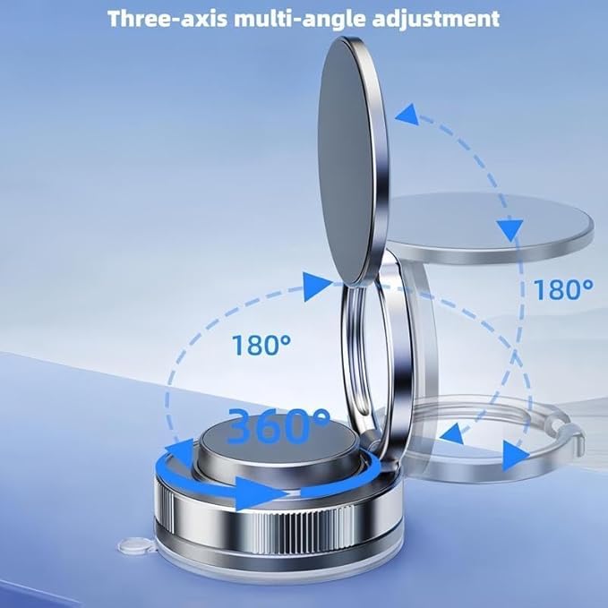 360° Rotating Magnetic Phone Stand – Secure Your Phone Anywhere