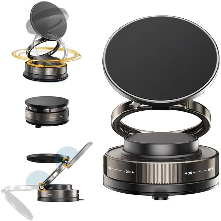 360° Rotating Magnetic Phone Stand – Secure Your Phone Anywhere