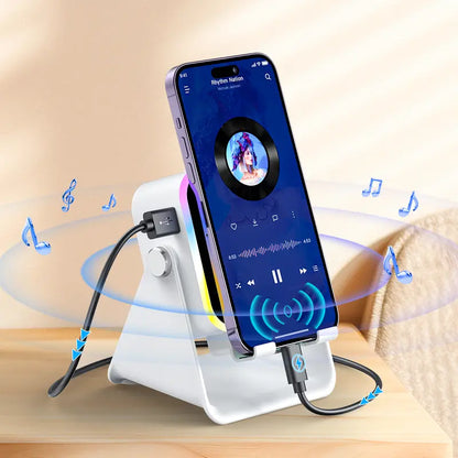 Wireless Induction Speaker Stand – Instant Sound Boost Without Bluetooth