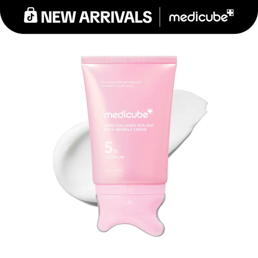 Neck & Jawline Massage Cream – Built-In Glide Applicator For Daily Hydration Care