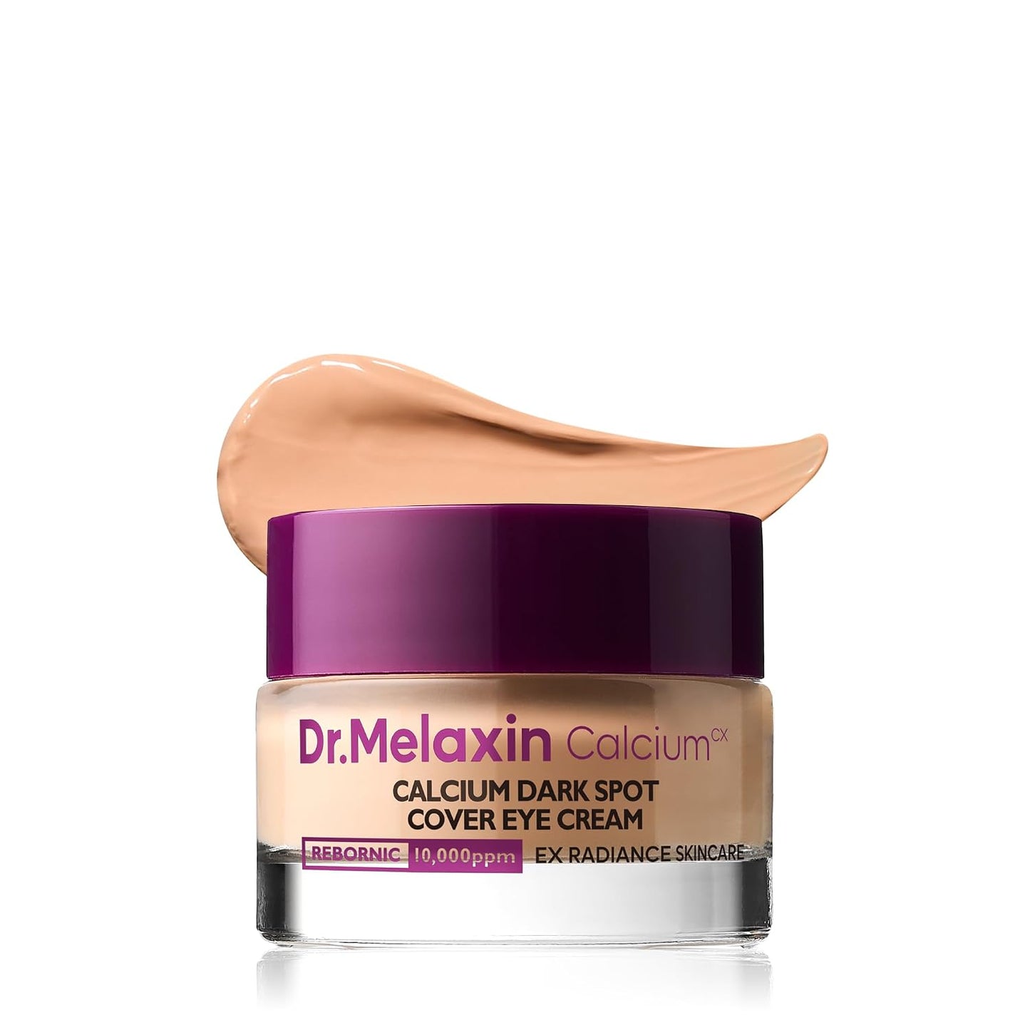 Active Calcium Eye Cream – Peach-Tinted Rebornic™ Technology For Instant Dark Spot Cover & Wrinkle Repaving