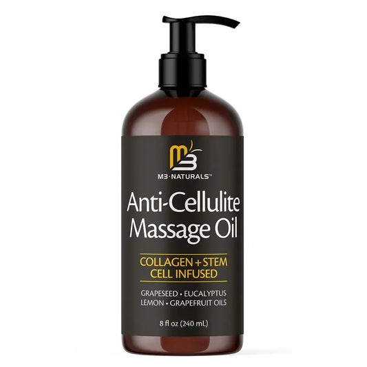 Firming Body Massage Oil with Collagen & Stem Cell – Helps Smooth the Appearance of Cellulite & Improve Skin Texture