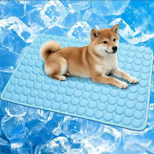 Pet Cooling Mat – Instant Ice Silk Technology For Maximum Summer Comfort