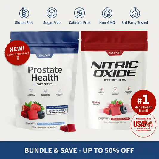 Prostate & Bladder Health Chews – Clinical Botanical Soft Chews For Optimal Urinary Flow & Male Vitality
